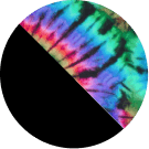 Black / Tie Dye