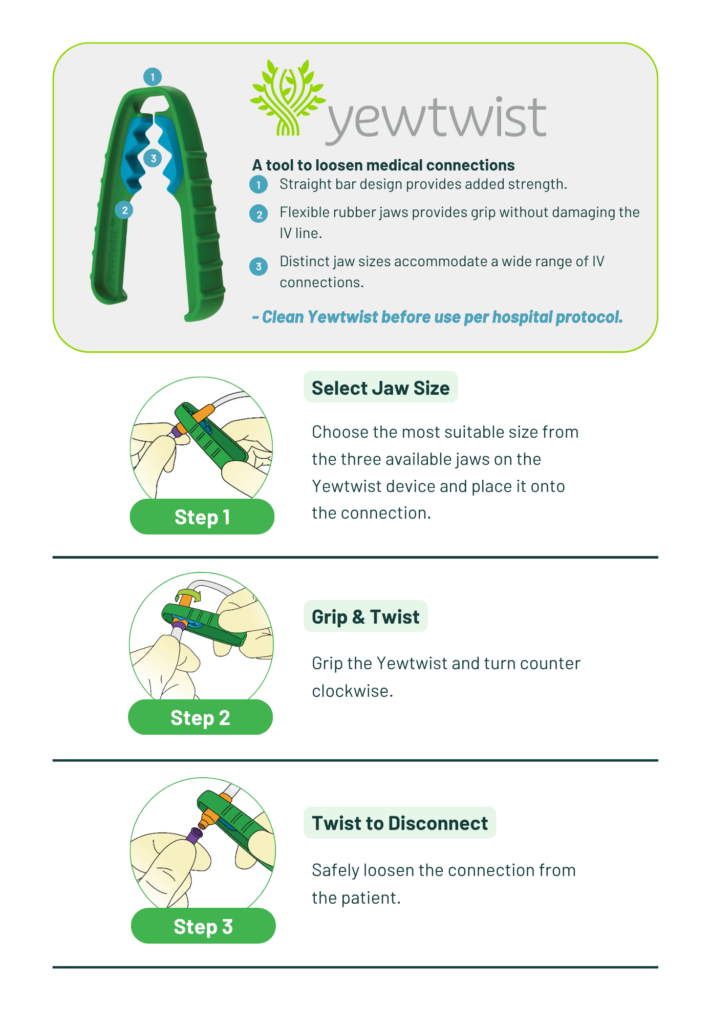 Yewtwist instructions, single
